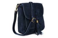 Torebka skórzana Damska Zamszowa Listonoszka retro X40