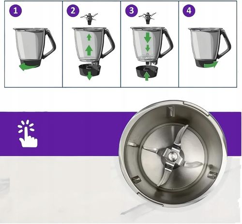 Nóż miksujący ostrze ostrza do Thermomix Vorwerk TM5 TM6 TM7 FRIEND na Arena.pl