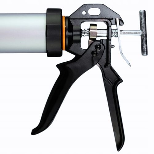 Pistolet do mas Wyciskacz 600ml silikonów klejów MOCNY WYTRZYMAŁY na Arena.pl