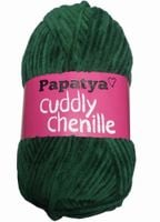 WŁÓCZKA PAPATYA CUDDLY CHENILLE - ZIELEŃ BUTELKOWA  6635