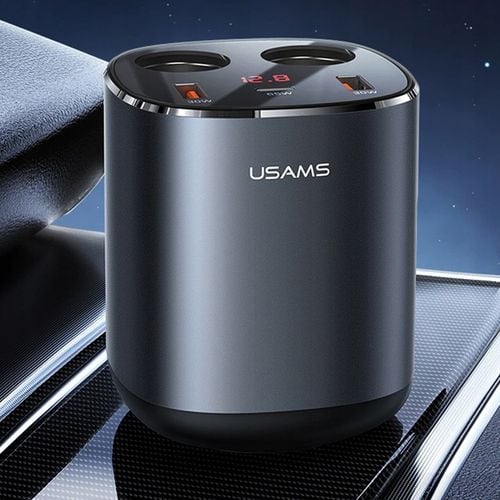 ROZGAŁĘŹNIK + ŁADOWARKA DO AUTA 2x USB USB-C 245W na Arena.pl