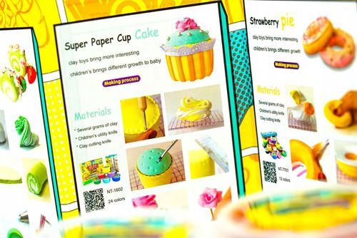 CLAYDOLL PIANKOLINA MASA PLASTYCZNA 24 sztuki BIG BOX + AKCESORIA + WALIZKA na Arena.pl