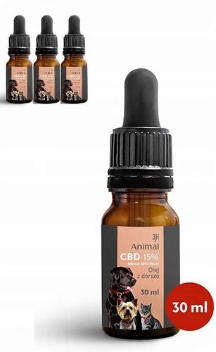 CBD 15% Broad Spectrum OLEJEK KONOPNY DLA PSÓW PSA KOTÓW KOTA OD PRODUCENTA na Arena.pl