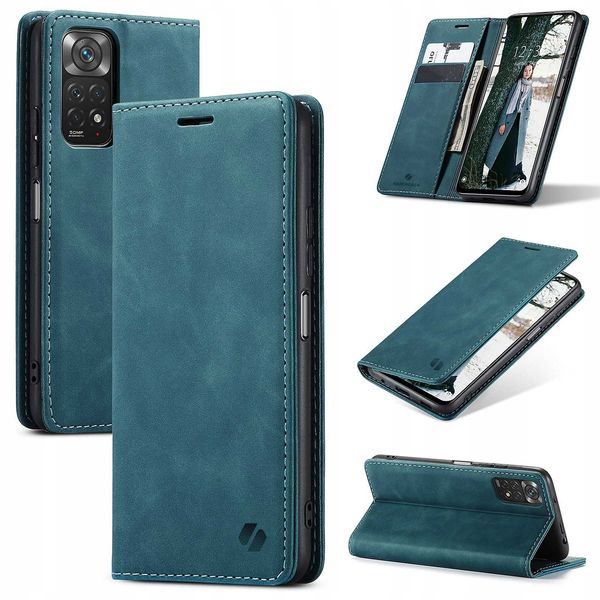 Spacecase Wallet Redmi Note 11/11S Blue zdjęcie 11