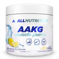 ALLNUTRITION AAKG 300g ARGININA L - ARGININA POMPA MIĘŚNIE POBUDZENIE SIŁA
