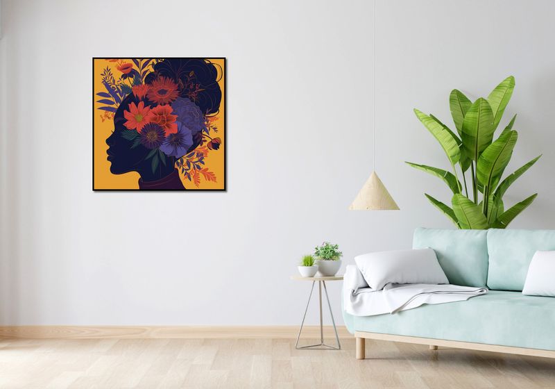 Plakat 80x80cm Botaniczna Muza zdjęcie 4