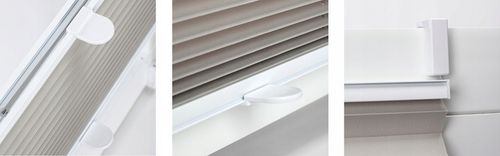 NOWOCZESNA ROLETA PLISOWANA 55x150 cm BEZINWAZYJNA na Arena.pl