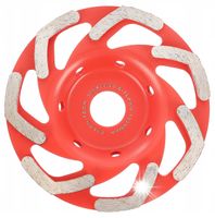 TARCZA GARNKOWA DO SZLIFOWANIA BETONU DIAMENTOWA SEGMENTOWA 125MM RED