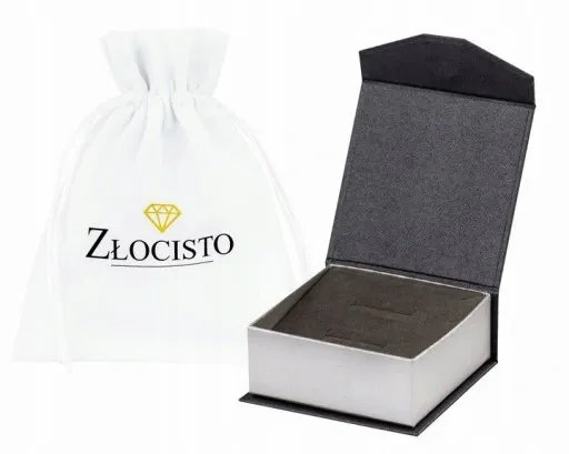 ZŁOTE KOLCZYKI SERCA SERDUSZKA DIAMENTOWANE 585 NA PREZENT zdjęcie 10