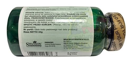 Graviola 600mg (60kaps) Grawiola  Swanson na Arena.pl