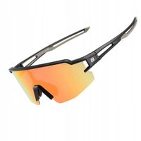 ROCKBROS OKULARY ROWEROWE PRZECIWSŁONECZNE POLARYZACYJNE UV LEKKIE + ETUI