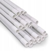 Rura elektroinstalacyjna RLM 18 mm - biała - 2m x20 szt. - 40 m - kielich