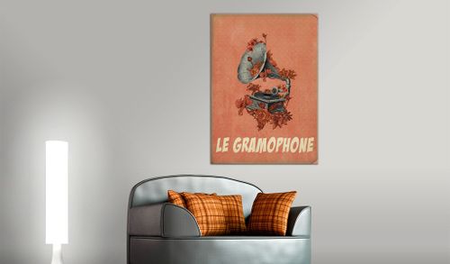 Obraz - Le gramophone Rozmiar - 50x70 na Arena.pl