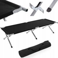 ŁÓŻKO SKŁADANE POLOWE TURYSTYCZNE KANADYJKA LEŻANKA STABILNE TORBA 190cm