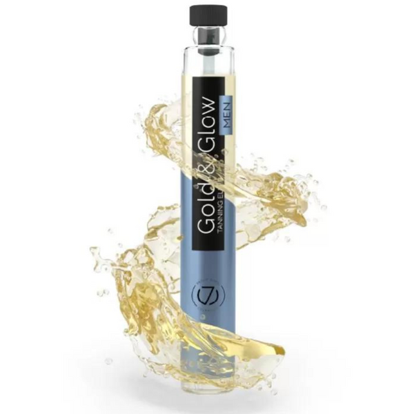 7suns Gold & Glow Eliksir Do Opalania Dla Mężczyzn 10 x 6ml zdjęcie 3