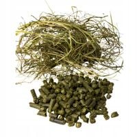Trawokulki Siano Dla Koni Alpak Królików Kóz Owiec Granulowane Pellet 25 kg
