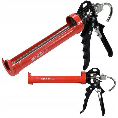 WYCISKACZ DO MAS PISTOLET DO KLEJU SILIKONU Z BLOKADĄ AUTOMATYCZNĄ na Arena.pl