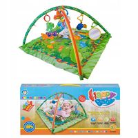 MATA EDUKACYJNA DLA DZIECI INTERAKTYWNA DŻUNGLA PTASZEK MAŁPKA GRA ŚWIECI