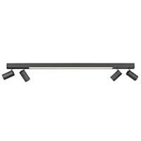 Grafitowa lampa sufitowa Pure-lines LED 25W reflektorki