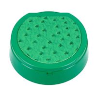 popielniczka metalowa atomic zielona