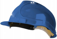 Stalco kask ochronny niebieski wentylowany BHP budowlany
