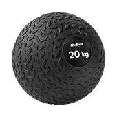 Mała piłka lekarska do ćwiczeń rehabilitacyjna Slam Ball 23cm 20kg Rebel
