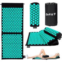 Mata do Akupresury z Kolcami + Poduszka Długa Mata Zdrowotny Masaż Pleców