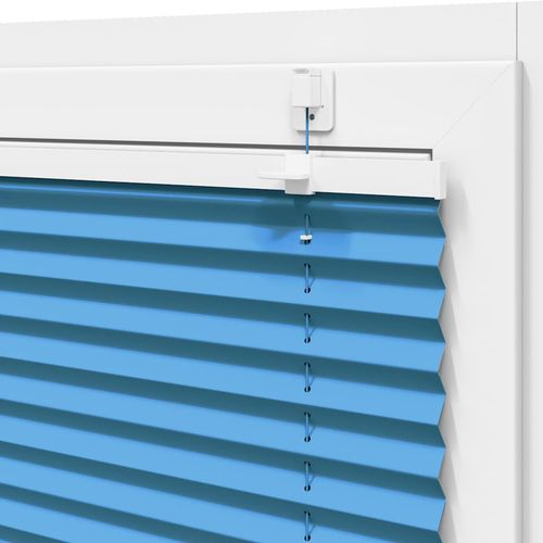 Roleta plisowana niebieska 110x150 cm Szerokość tkaniny 109,4cm na Arena.pl