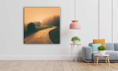 OBRAZ NA PŁÓTNIE 020 Dróżka 30x30cm na Arena.pl