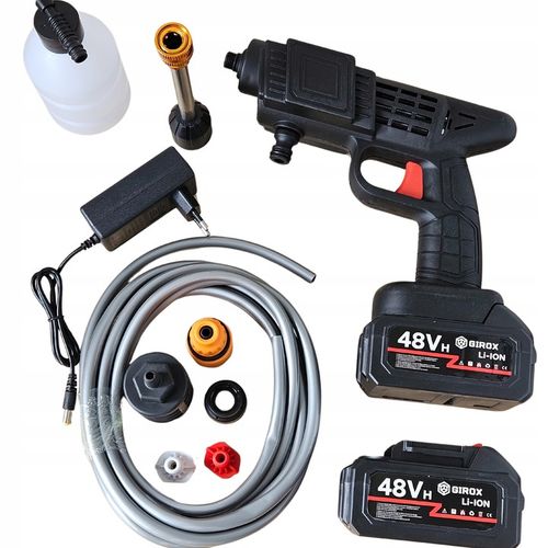 MYJKA CIŚNIENIOWA AKUMULATOROWA 2AH MYJKA SAMOCHODOWA PIANOWNICA WĄŻ na Arena.pl