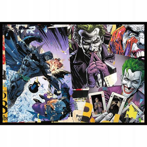Puzzle 4X250 Batman W Akcji 13310 na Arena.pl