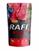 Rafi Karma dla psów z wołowiną w saszetce 500 g