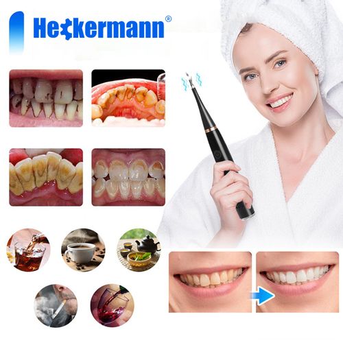 Szczoteczka Do Zębów + Scaler Heckermann Lc-H156 Czarna na Arena.pl