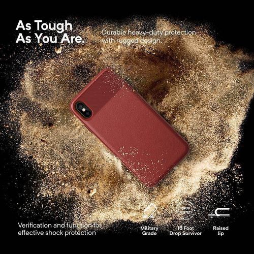 Caseology Vault Case - Etui iPhone Xs Max (Red) na Arena.pl