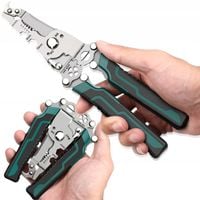 WIELOFUNKCYJNE SKŁADANE SZCZYPCE ZACISKARKA DO ŚCIĄGANIA IZOLACJI