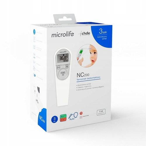 Microlife NC200 bezdotykowy termometr elektroniczny na Arena.pl