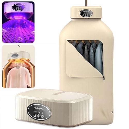 Przenośna Suszarka 600W Składana UV + Cicha 45dB Szybkoschnąca Do na Arena.pl