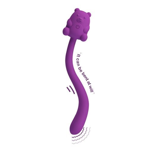 cute bear, flirting stick, 7 vibration functions, magnetic usb charging na Arena.pl