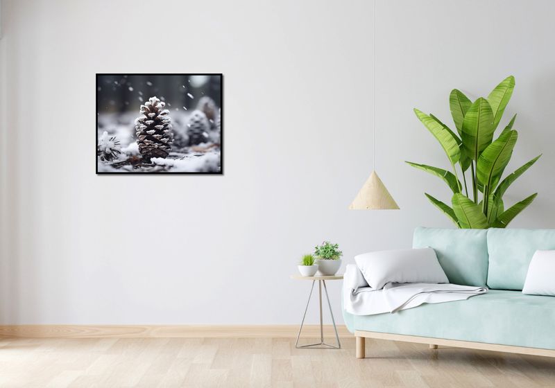 Plakat 76x60,5cm Zimowy Spokój zdjęcie 4