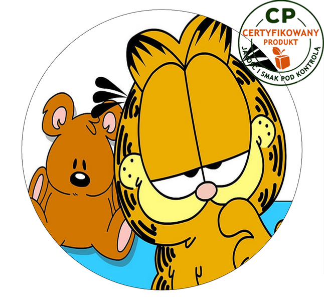 Opłatek na tort Garfield zdjęcie 1