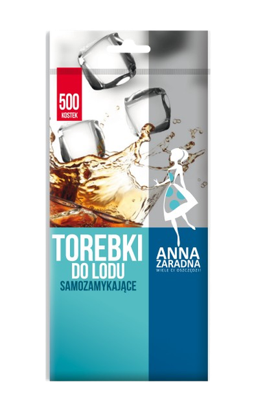 ANNA ZARADNA Torebki samozamykające do lodu 1op zdjęcie 1
