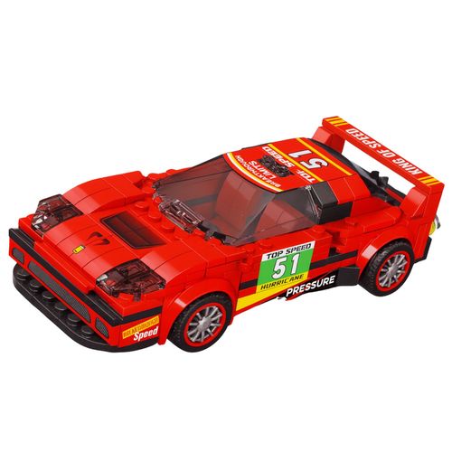 Klocki Konstrukcyjne Auto Robot 2w1 Czerwony Napęd 329 el. na Arena.pl