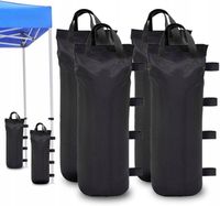 ODWAŻNIKI DO PAWILONU WORKI NA PIASEK NA NAMIOT OGRODOWY OBCIĄŻNIKI X4