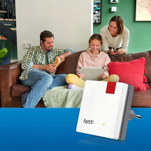 Mocny wzmacniacz Wi-Fi Mesh FRITZ!Repeater 600 na Arena.pl