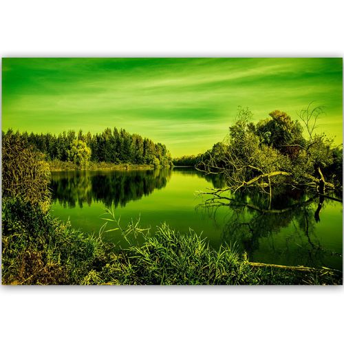 Deco Panel, Widok na jezioro 4 90x60 na Arena.pl