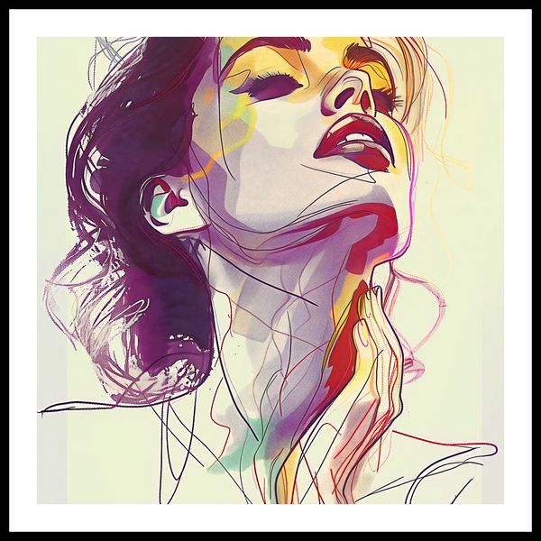 Plakat 50x50cm Płynność zdjęcie 3