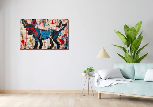 Obraz 100x60cm Miejski Pies na Arena.pl