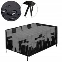 POKROWIEC NA MEBLE OGRODOWE na stół na krzesła Zestaw Wodoodporny