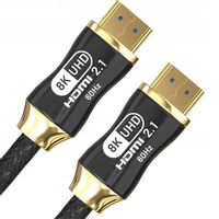 Kabel HDMI 2.1 PREMIUM ULTRA High Speed 8K 60HZ 3m TV KONSOLA