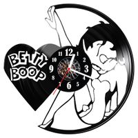 Zegar ścienny z płyty winylowej Betty Boop 1867.14